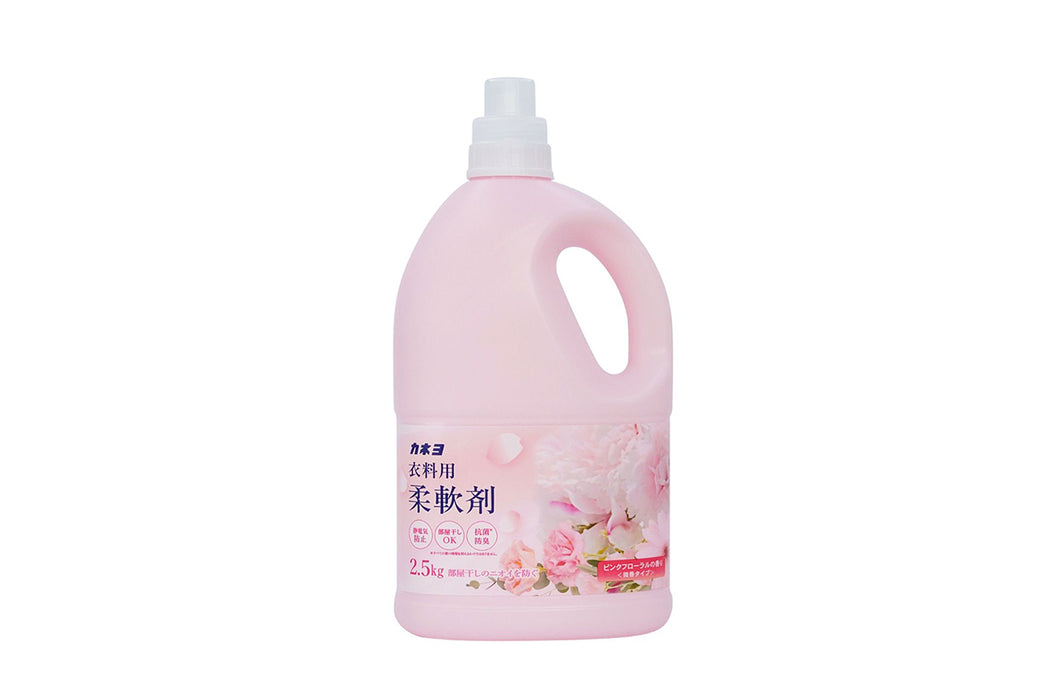 Fabric Softener 2.5kg Pink Floral / 衣料用柔軟剤 2.5kg ピンクフローラルの香り