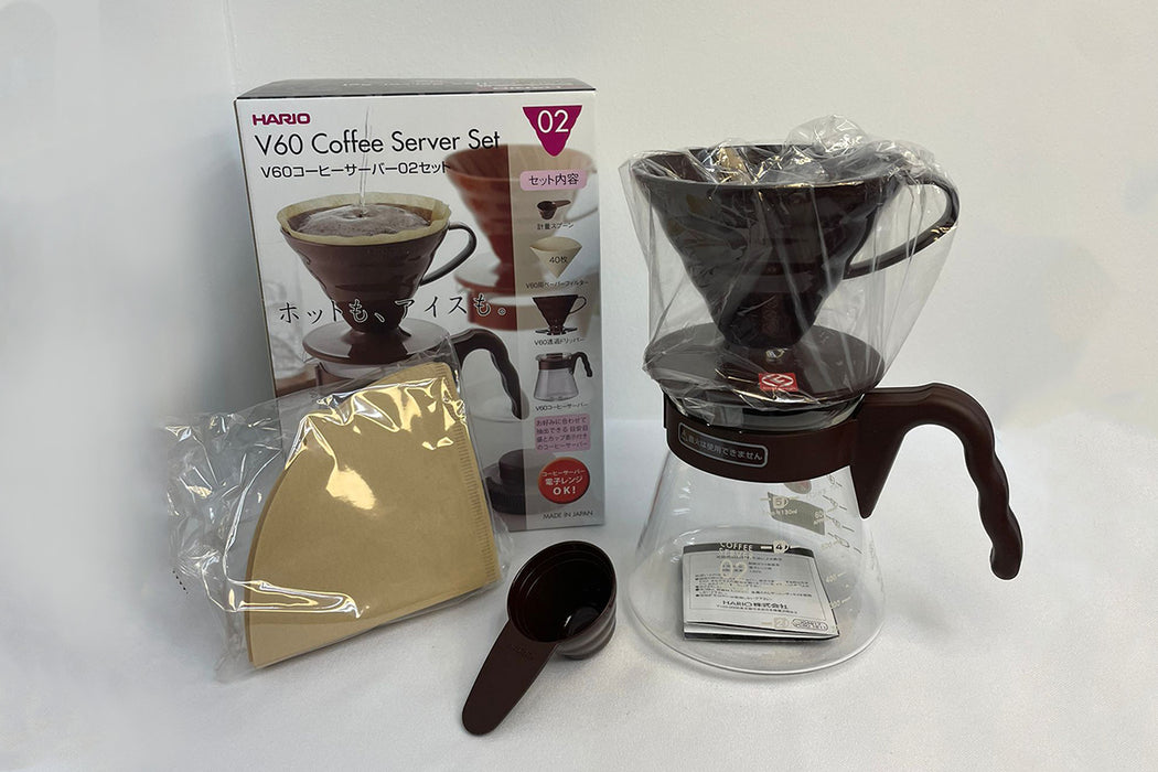 HARIO V60 Coffee Server Set 02 VCSD-02CBR / V60コーヒーサーバー02セット
