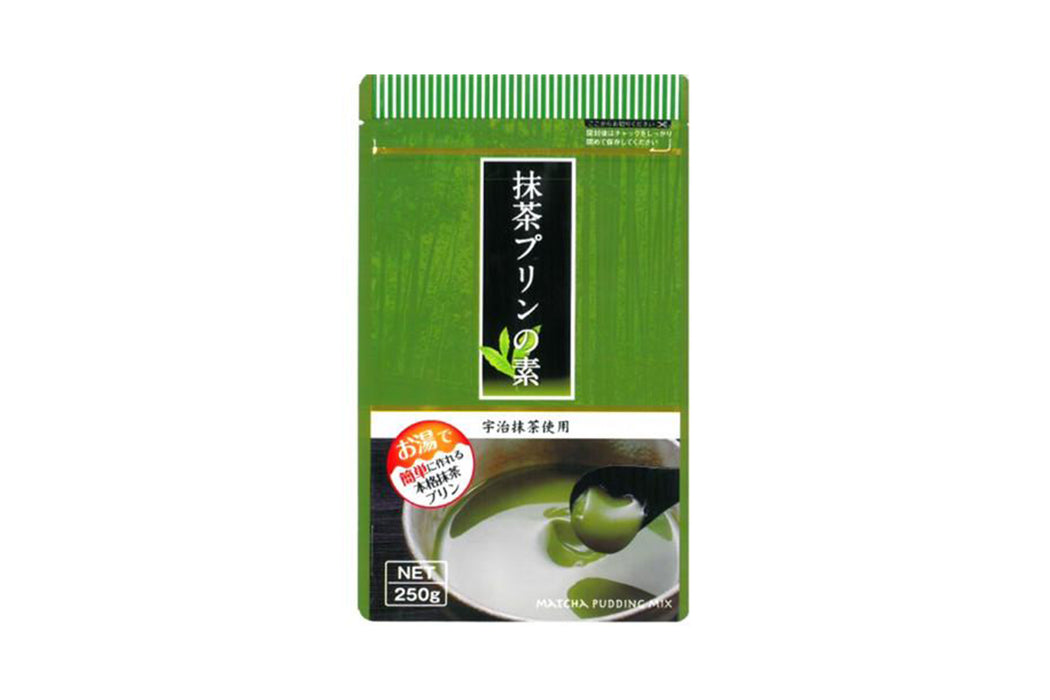Tea Powder Matcha Pudding (250g x 16pkt) / 抹茶プリンの素