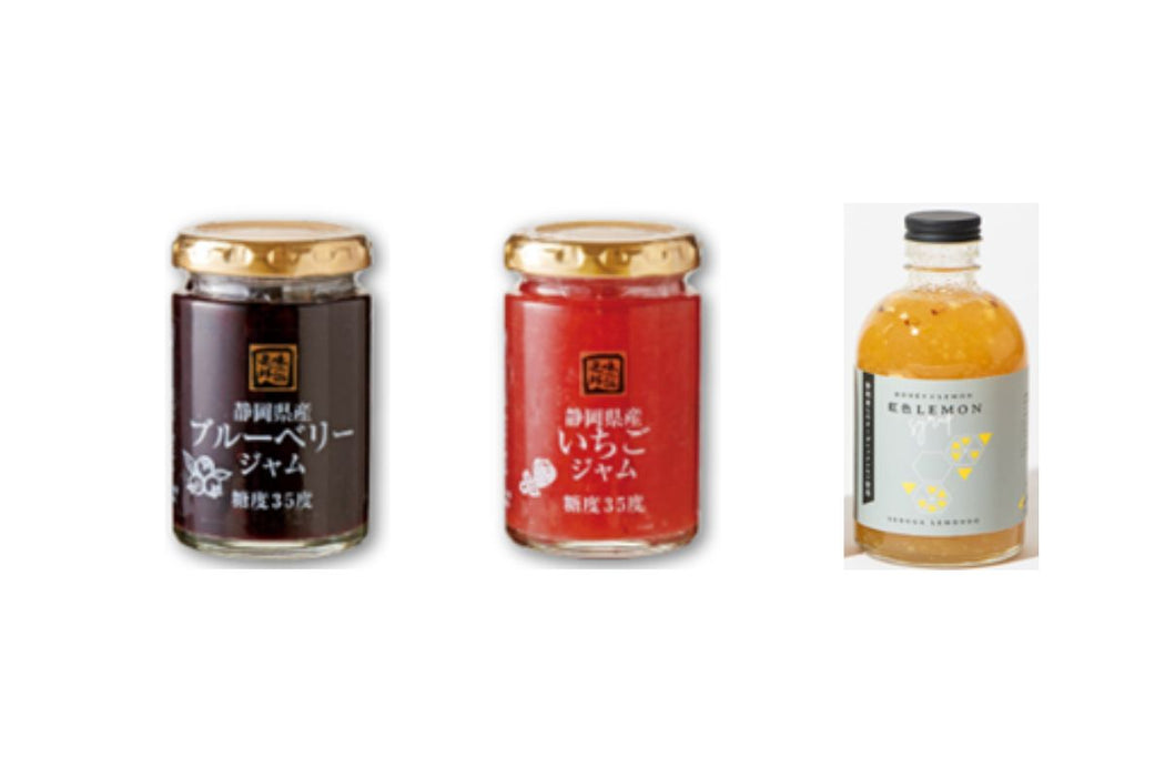 Fruit Jam (Various) / Lemon Syrup / 選味鮮価 いちごジャム 虹色レモンシロップ