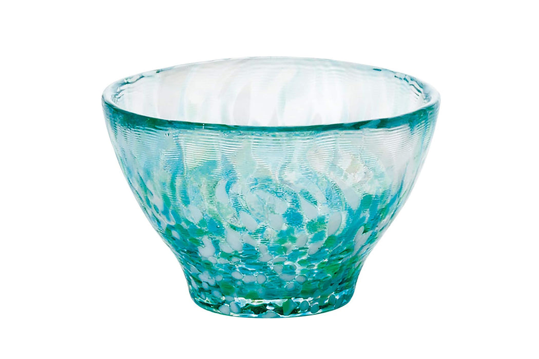 Tsugaru Glass Sake Cup (Mizubashō) / 津軽びいどろ 盃コレクション 盃みずばしょう [F49784-0]