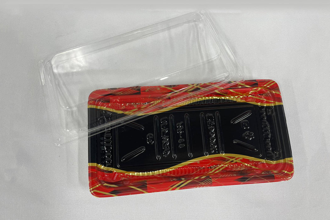 BF Delisuta Sushi Tray (Red Gold)/ BFデリスタ 絹こまち赤 [A22-11]