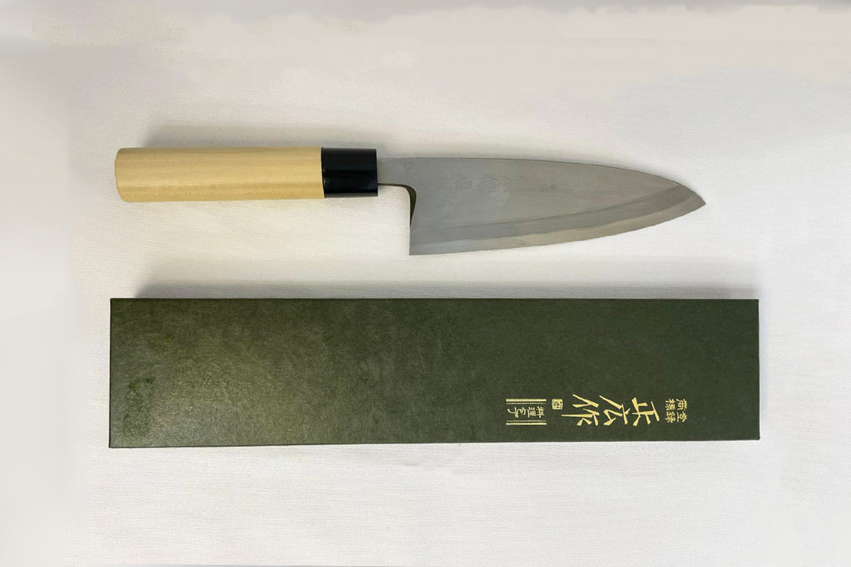Japanese Deba Knife by Masahiro (165mm) / 正広作 出刃包丁 165mm — Japan Pack ...