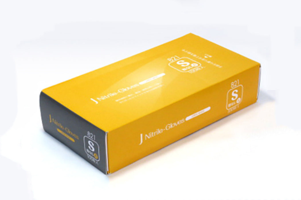 Nitrile Glove 821 Blue Powder-free (100pcs x 30pkt) / ニトリル手袋 粉無