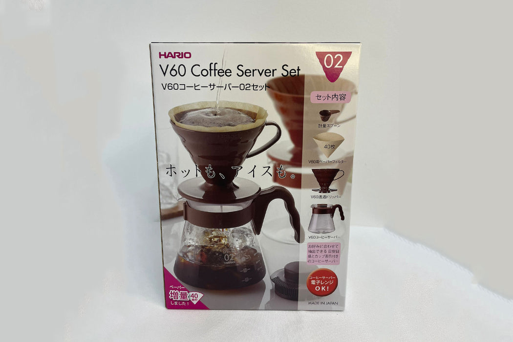HARIO V60 Coffee Server Set 02 VCSD-02CBR / V60コーヒーサーバー02セット