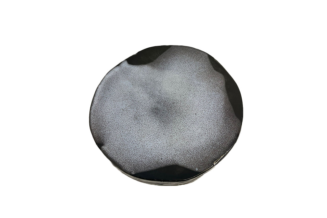Round Black Plate 28×H4.2cm / 黒 丸皿 28cm