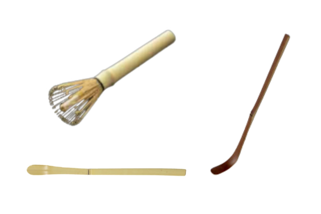 Tea Whisk & Tea Scoop / 茶せんマドラー・茶シャク