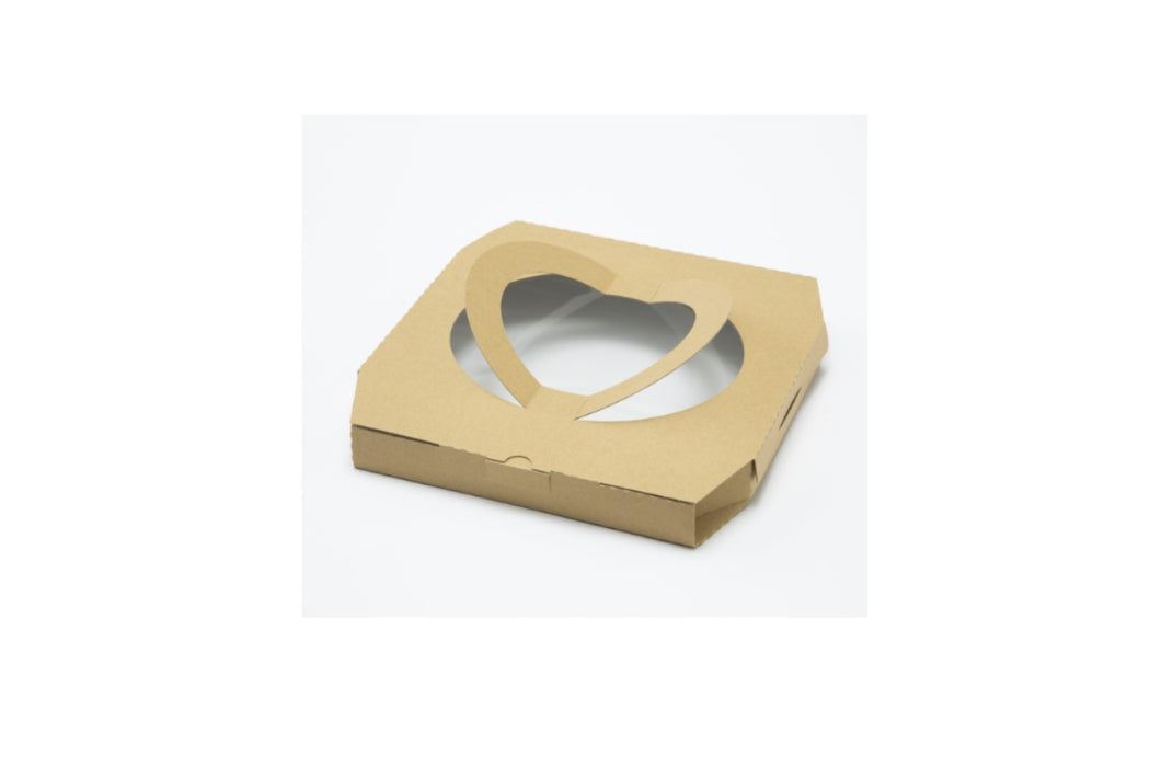 Box w Handle for Pizza, Takeout etc / K-BOX 10インチ 持ち手有