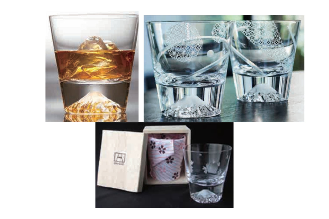 Mount Fuji Rock Glass  /  セ富士山ロック 酒杯