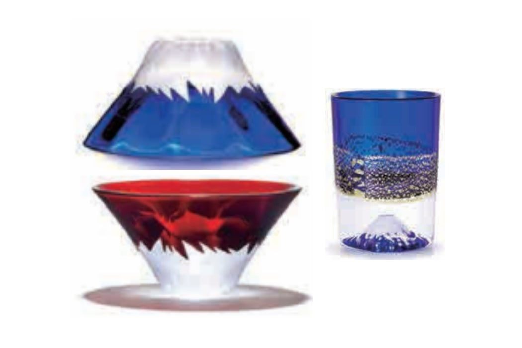 Celebration Sake Cup / 祝盃瑠璃 冷酒杯